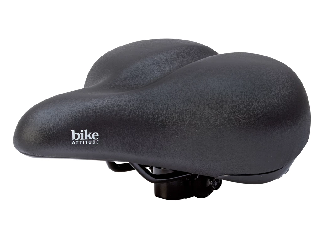 Bike Attitude – Cykelsadel – Komfort Med Elastomer – Unisex D1 Base – Sort 3 Bike Attitude – Cykelsadel – Komfort Med Elastomer – Unisex D1 Base – Sort