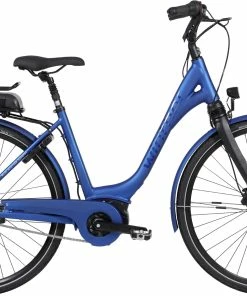 Black Winther Superbe 4 Elcykel Bosch Centermotor Dame 7 Gear Matblå 48cm – 2020