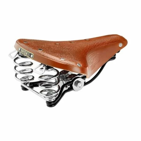 Brooks B66 Dame Cykelsadel Short Honey 3 Brooks B66 Dame Cykelsadel Short Honey