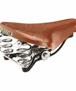 Brooks B66 S – Cykelsadel – Læder – Dame – Honey