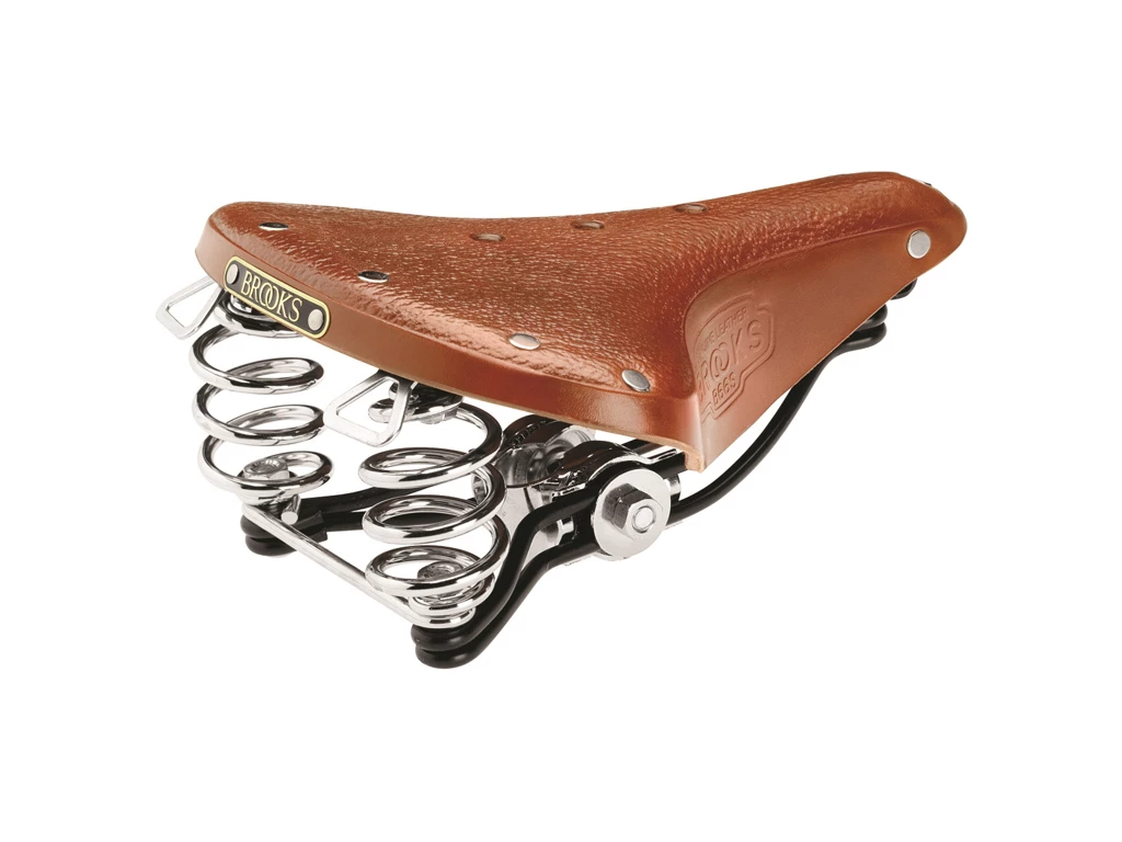 Brooks B66 S – Cykelsadel – Læder – Dame – Honey 3 Brooks B66 S – Cykelsadel – Læder – Dame – Honey