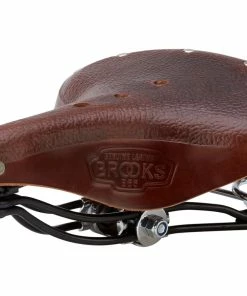 Cykelsadel Brooks B66 Retro Læder Herre Brun