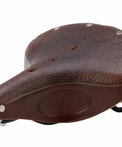 Cykelsadel Brooks B67S Retro Læder Dame Antik Brun