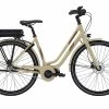 E-Fly Away Center Beige – Elcykel – 2023, 53cm -Selle De Vélo Soldes E Fly Away Center Beige Elcykel 2023 53cm