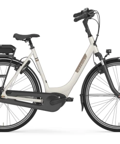 Gazelle Paris C7+ HMB Ivory White – Elcykel – 2023