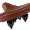 Johnny Loco Cruiser-Sadel Brun Læderlook