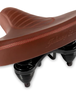 Johnny Loco Cruiser-Sadel Brun Læderlook