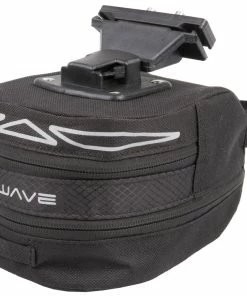 M-Wave Tilburg M – Cykeltaske Til Sadel – Clip On System – Sort – Str. 1 – 1.7 Liter