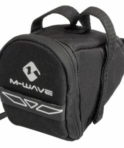 M-Wave Tilburg S – Cykeltaske Til Sadel – Velcro Montering – Sort