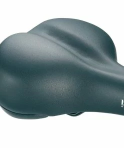 Sadel Bike Attitude Comfort Sort Med Elastomer Uni