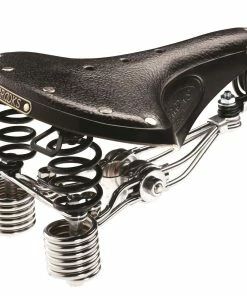 Sadel Brooks B135 Sort Med Dobbelt Fjedre