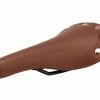 Point Sadel Retro – Fixie Brun Med Knapper -Selle De Vélo Soldes Sadel Retro Fixie brun med knapper 1