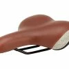 Point Sadel Retro Flowerprint Brun -Selle De Vélo Soldes Sadel Retro Flowerprint brun 1