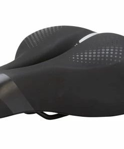 Selle Italia Zeta Comfort Gel Flow – Sadel – Sportourer – Sort