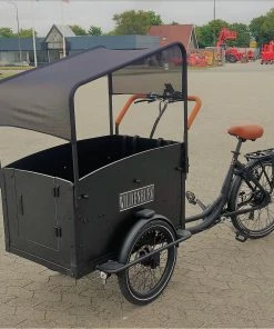 El-ladcykler Solsejl Til Ladcykel Med Skråstænger